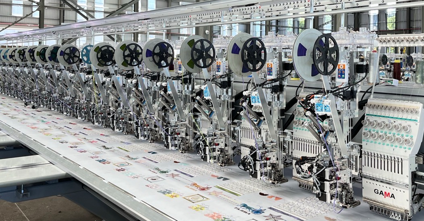 GAMA 绣花机 机型展示（可定制）